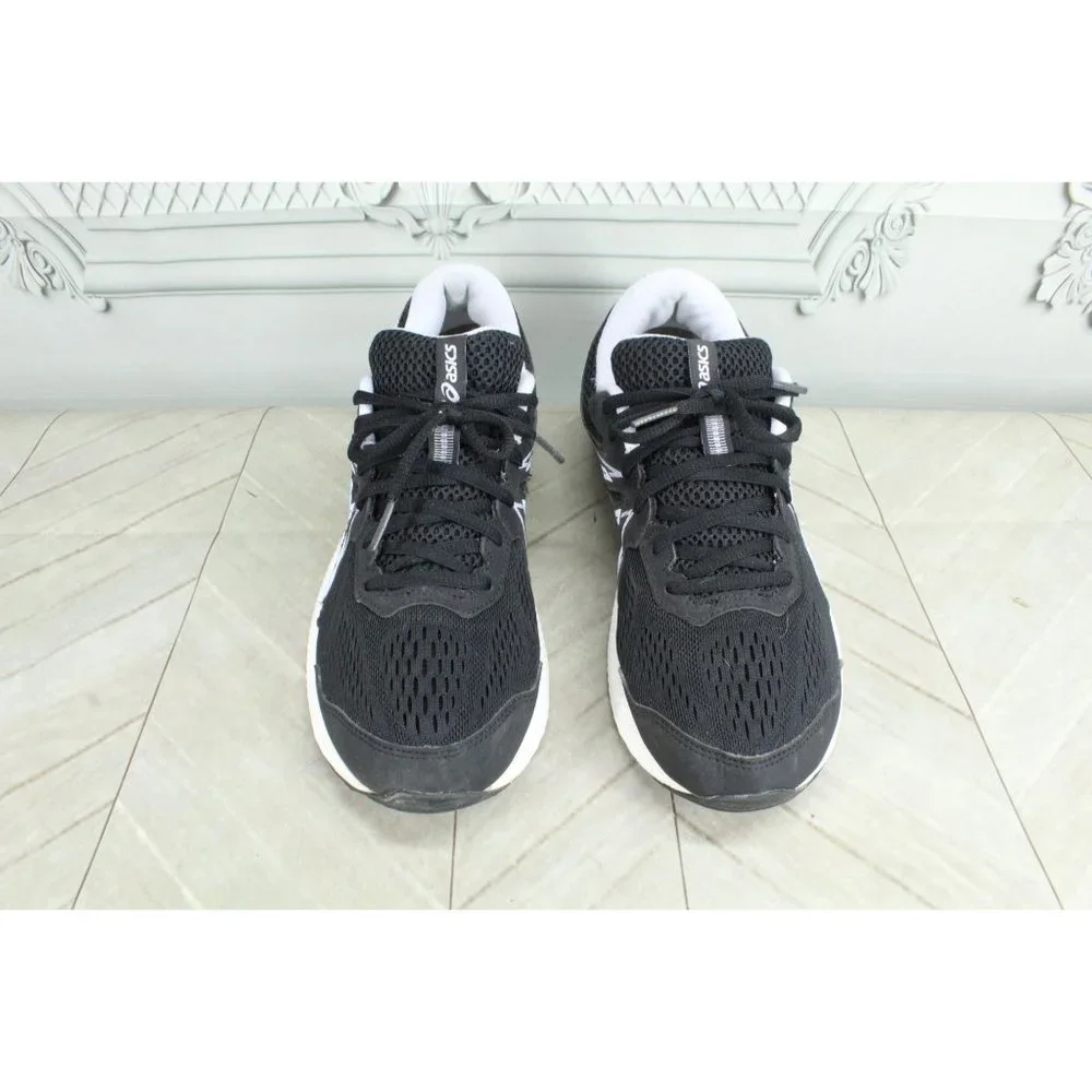 Asics Gel Contend 7 Black Mesh Breathable Running Sneakers Size 10 - Picture 5 of 9